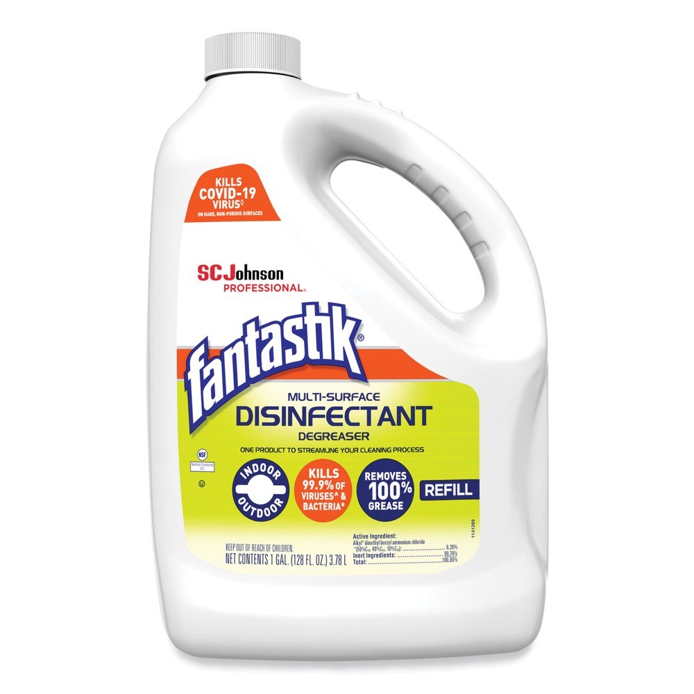 Fantastik 311930 1 Gal. Multi-Surface Disinfectant Degreaser (4/CT) New