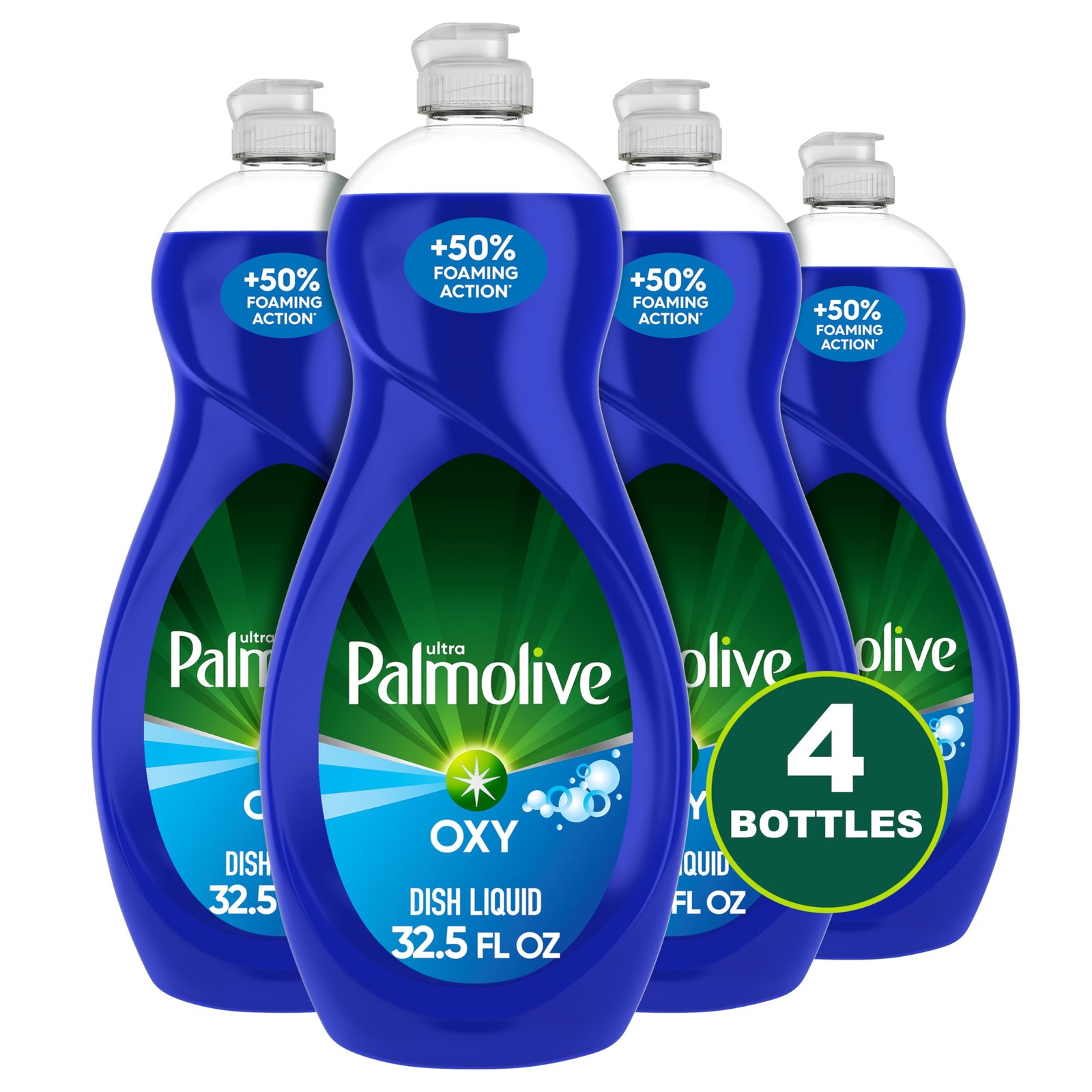 Palmolive Ultra Dish Soap Oxy Power Degreaser 32.5 oz Liquid Dishwashing 4 Pack