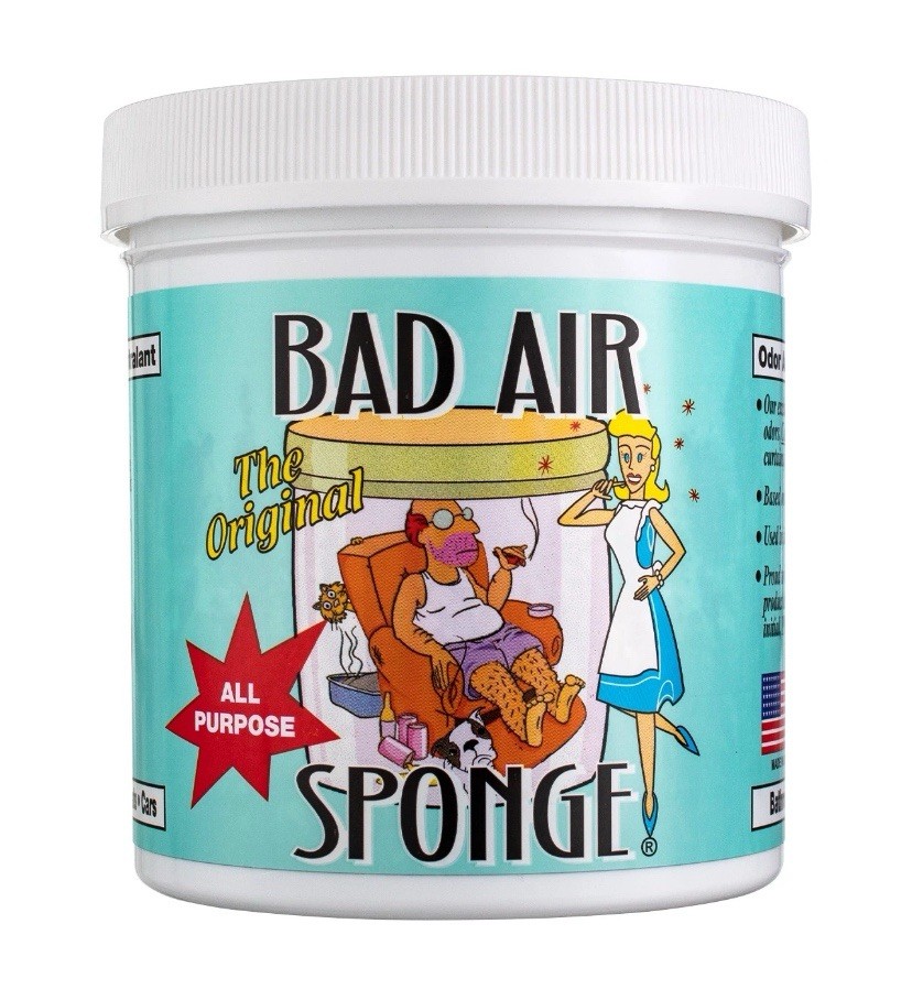 5 Pack Bad Air The Original All-Purpose Sponge, 14 oz