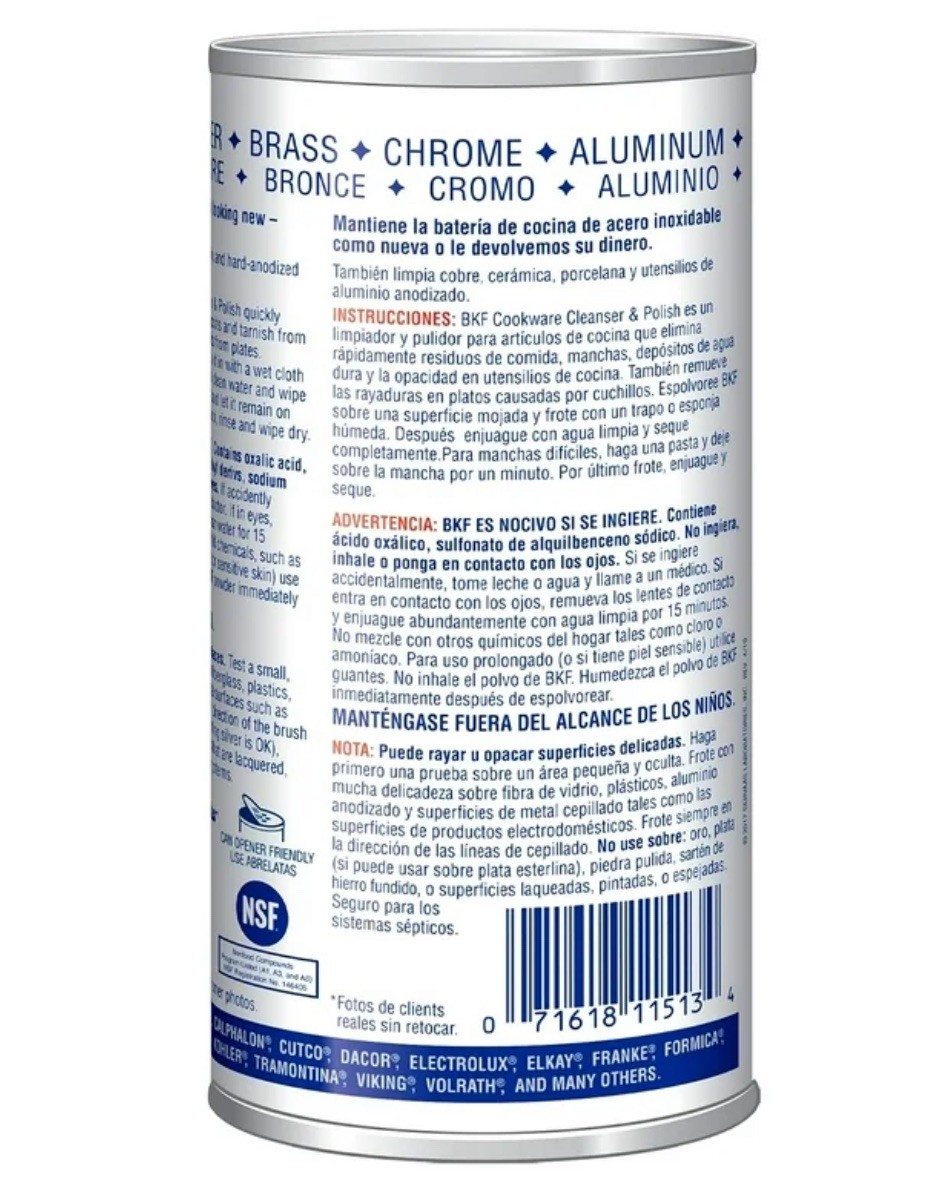 Bar Keepers Friend Cookware Cleanser & Polish – 12oz (2 Pack)