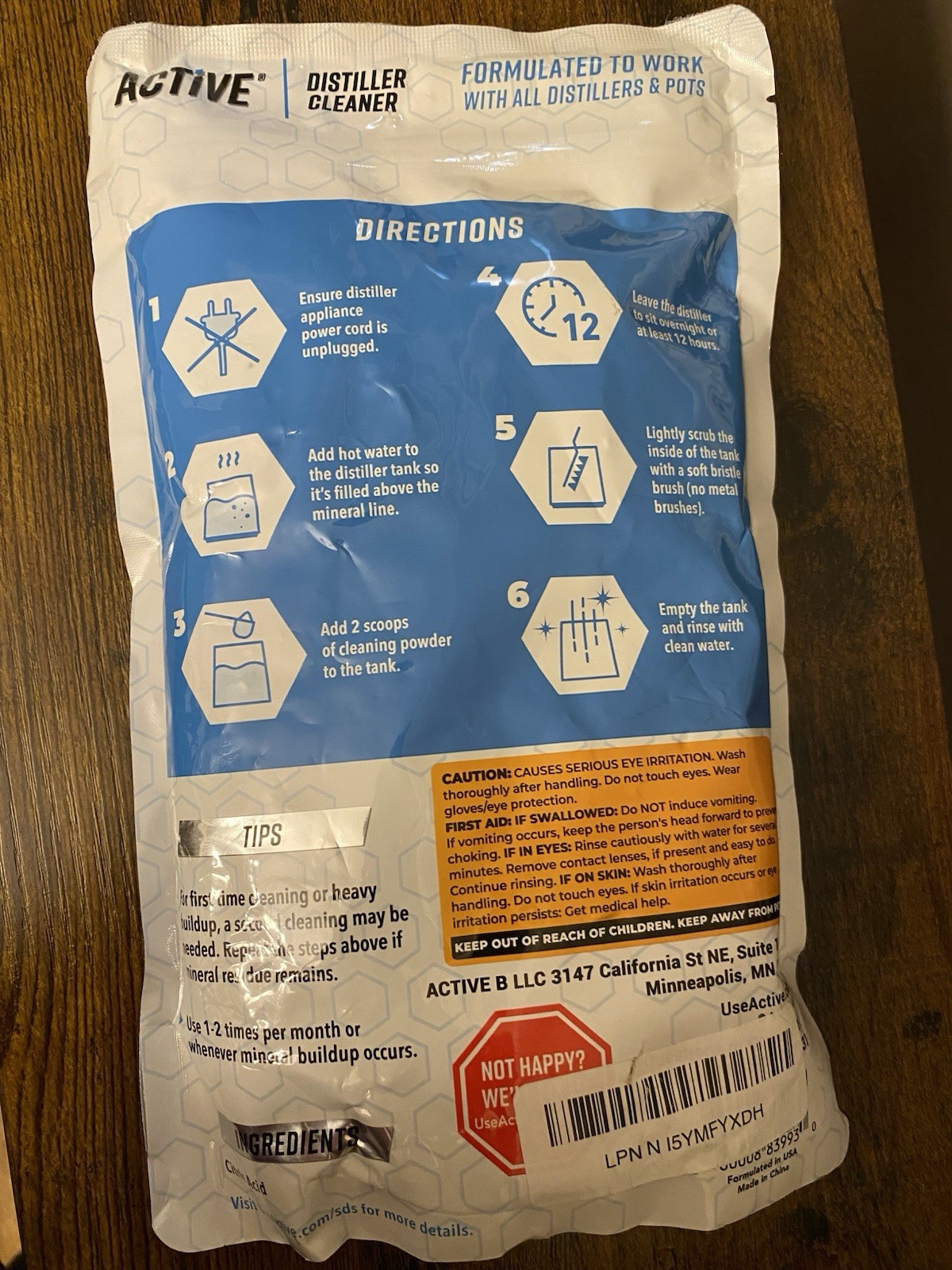 Distiller Descaler Citric Acid Cleaner – 2 Lb Bulk for Cleaning Water Distillers