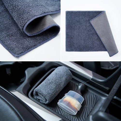 Car Interior and Exterior Soft Bristles Detail Du Color: 1 Piece Brush + Towel