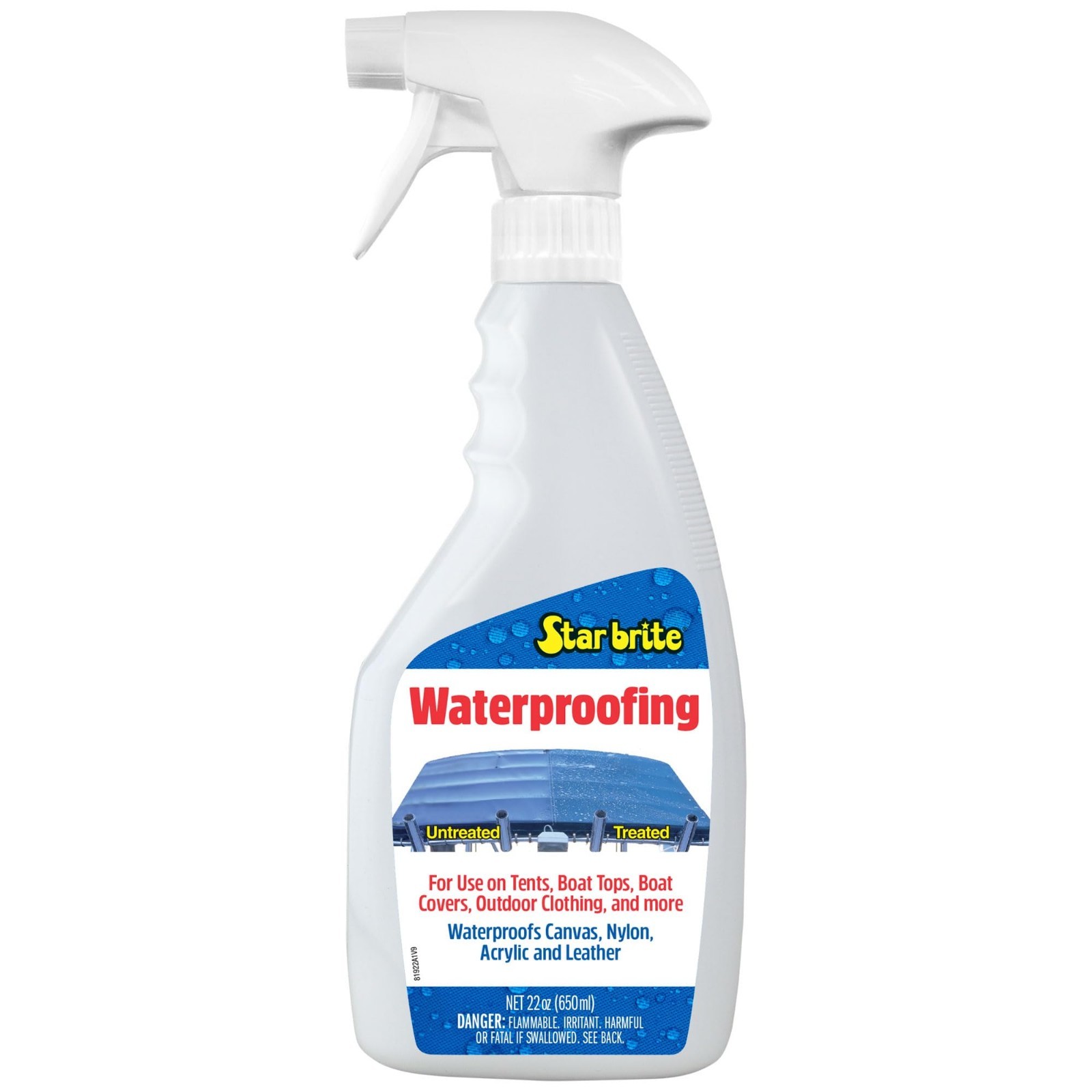 Waterproofing Spray – Stain Repellent & UV Protection for Boat Covers, Tents, Ja
