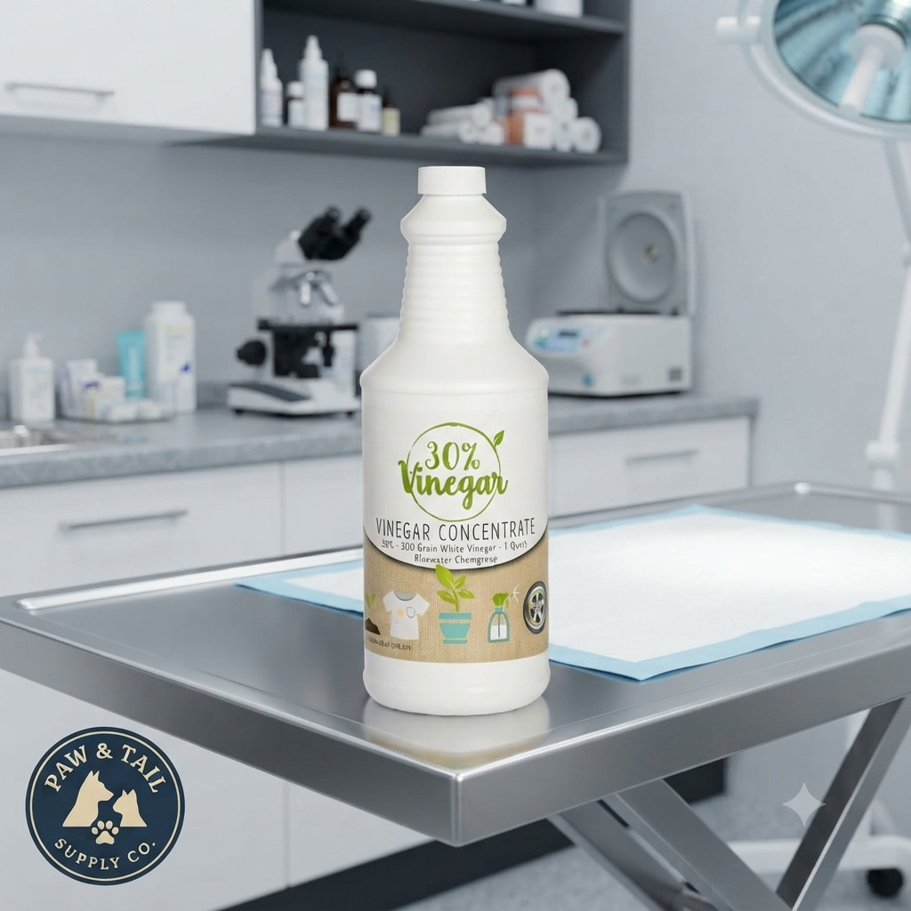 Crystal Blue 30% White Vinegar Concentrate Multi-Purpose Cleaner 1 Quart