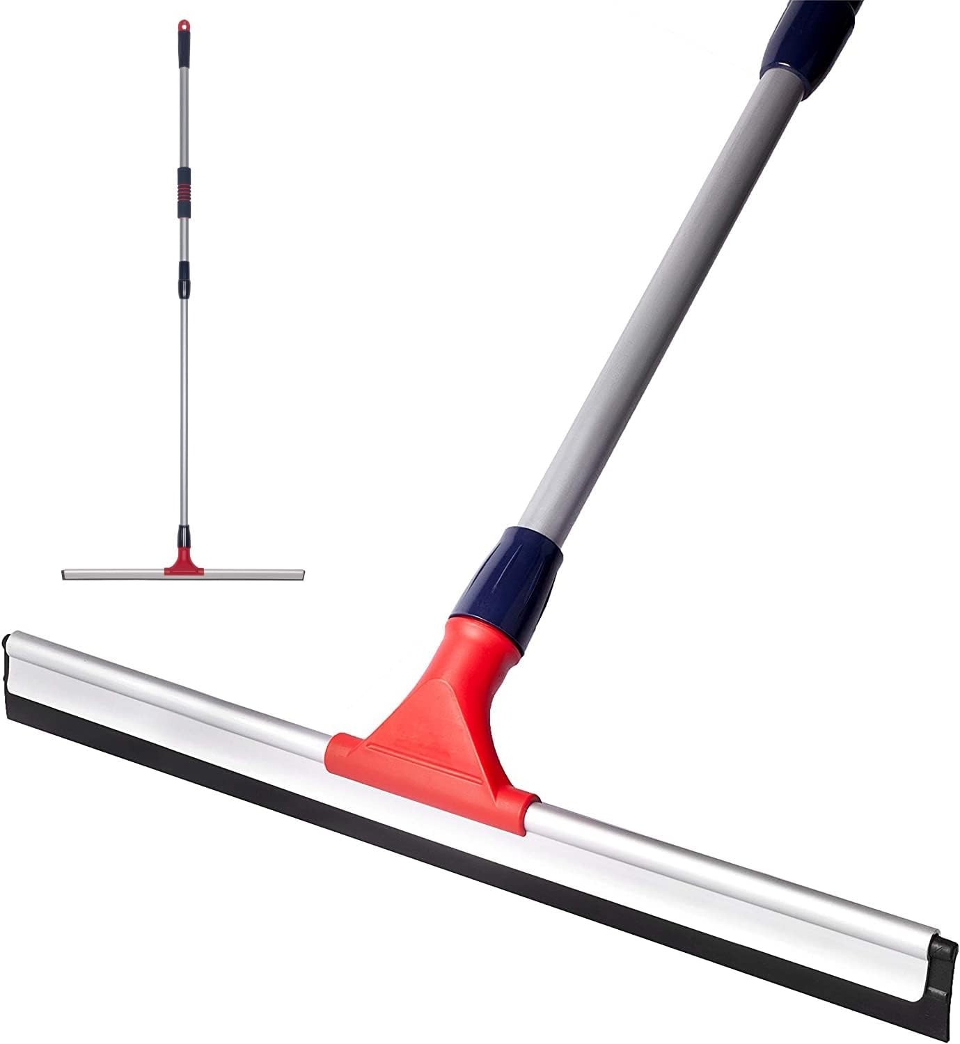 24″ Large Heavy Duty Floor Squeegee – Ideal for Home, Garage & Commercial Use