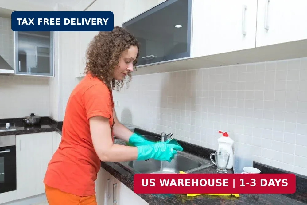 Nitrile Rubber Cleaning Dishwashing Gloves, Extra Extra Large XXL (1 Pair