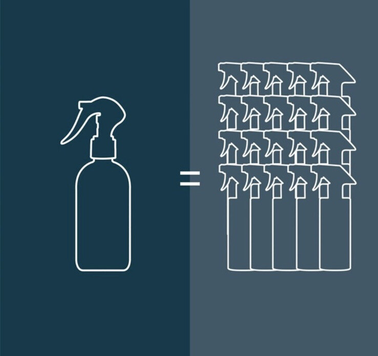 Grove Co Room Spray Bottle 8 fl oz Durable & Recyclable Glass