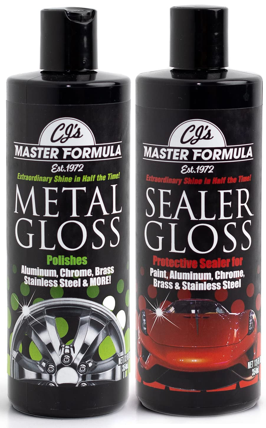 Original Master Formula Metal Gloss and Sealer Gloss Detail Polish and Sealer –