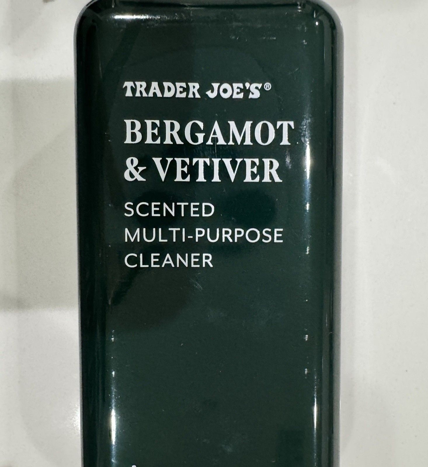 Trader Joe’s BERGAMOT & VETIVER SCENTED MULTI-PURPOSE CLEANER Spray Holiday New