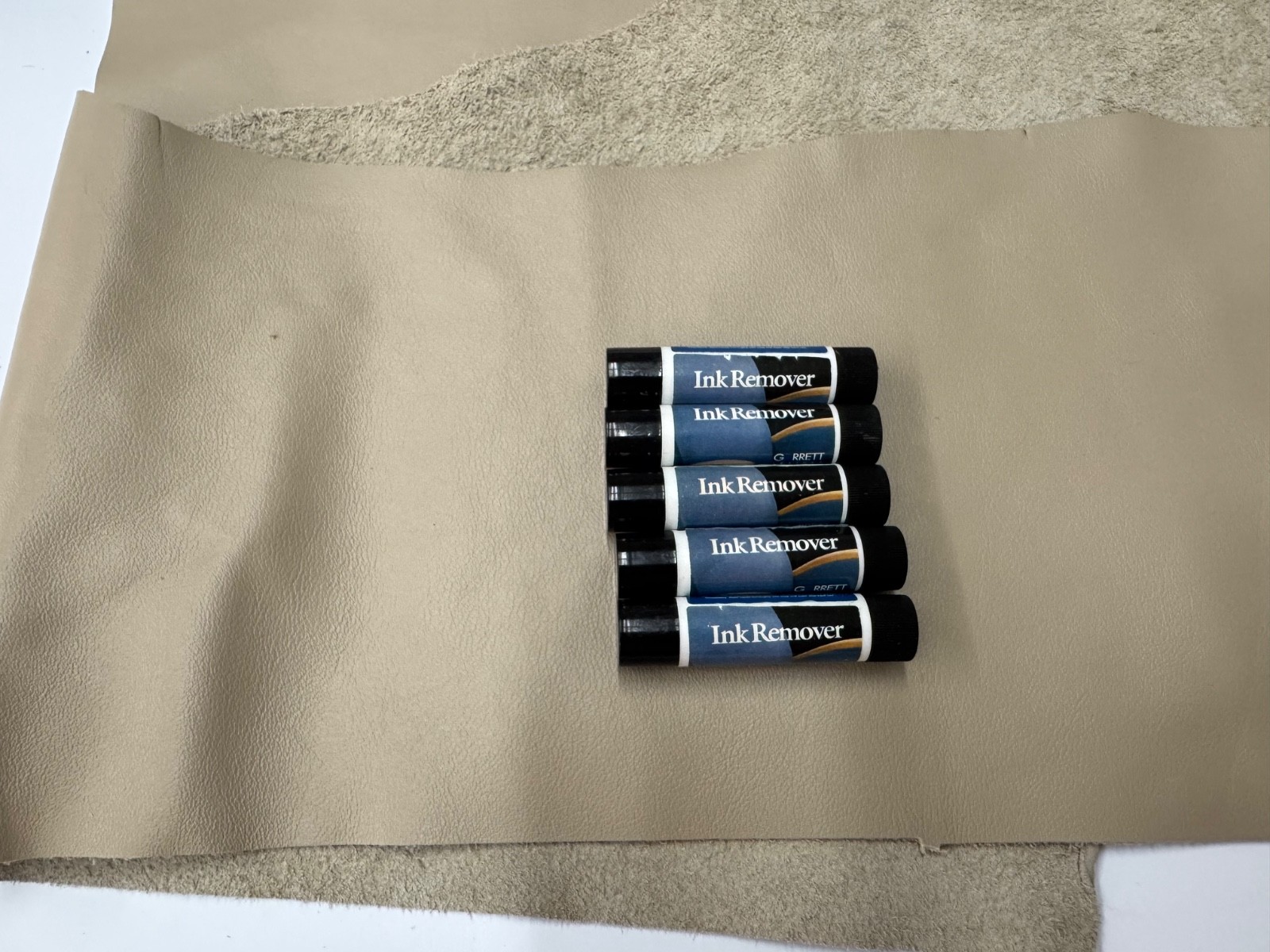 5 PACK 6 gram Ink and lipstick Stain Marker Remover Garrett Leather