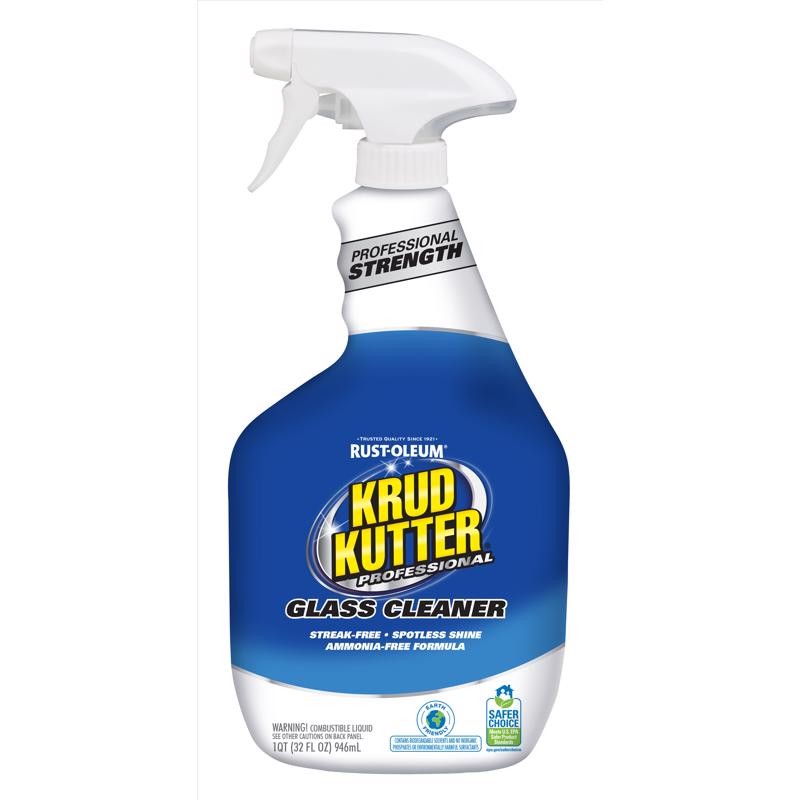 Krud Kutter Pro No Scent Glass Cleaner 32 oz Liquid (Pack of 6)
