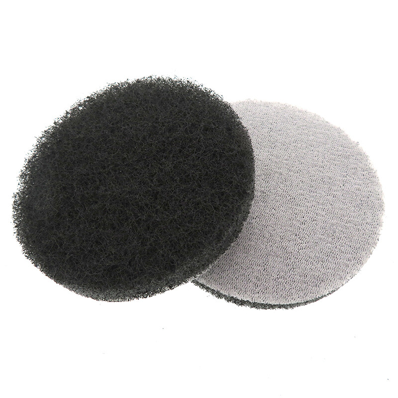 3 Inch 75mm Round Flocking Scouring Pad Cleaning Cloth Sanding Disc 240#-3000#