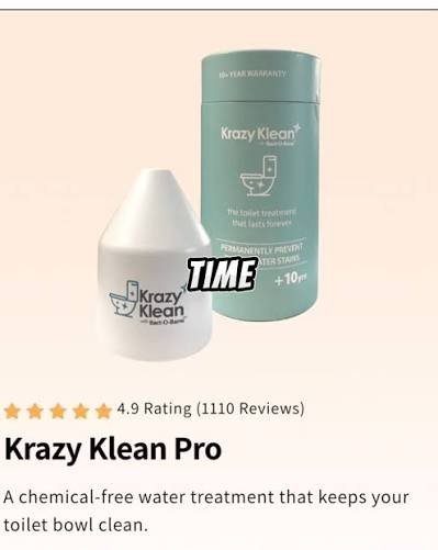 Krazy Klean Pro Toilet Cleaner Household Cleaning Solution | Pack of 1