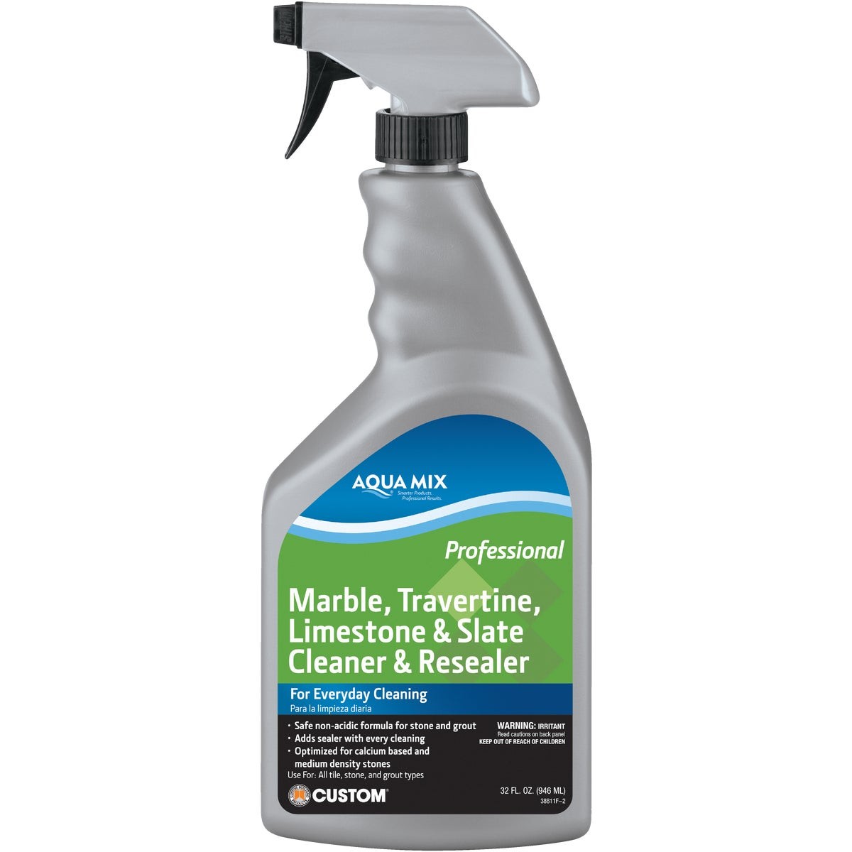 Aqua Mix 1 Qt. Marble Cleaner & Resealer AMMCRQT Aqua Mix AMMCRQT 010186801780