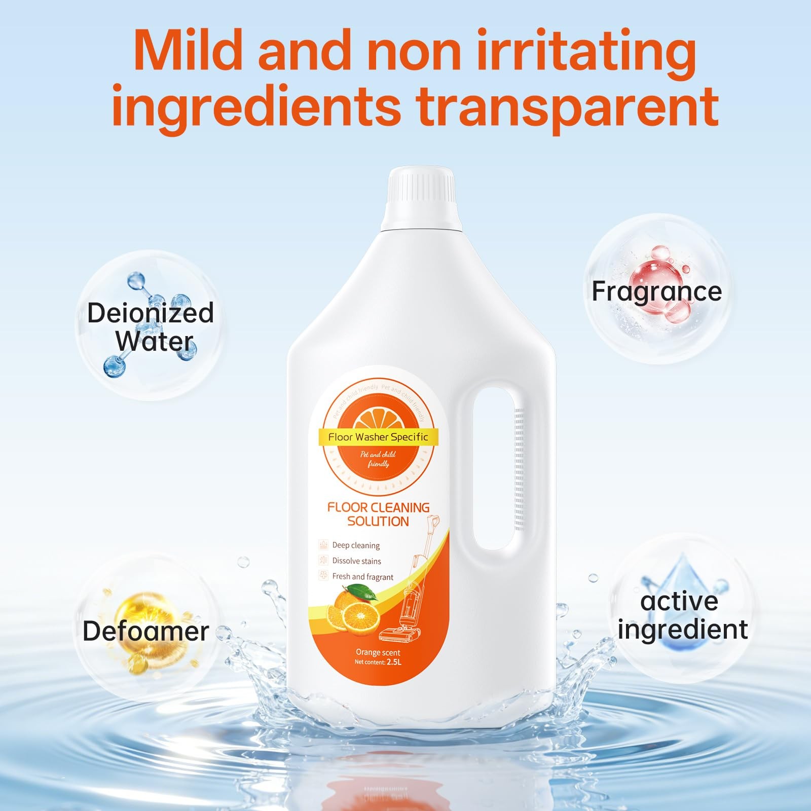Floor Cleaning Solution Compatible With Tineco/Bissell/Dreame And Shark, Frag…