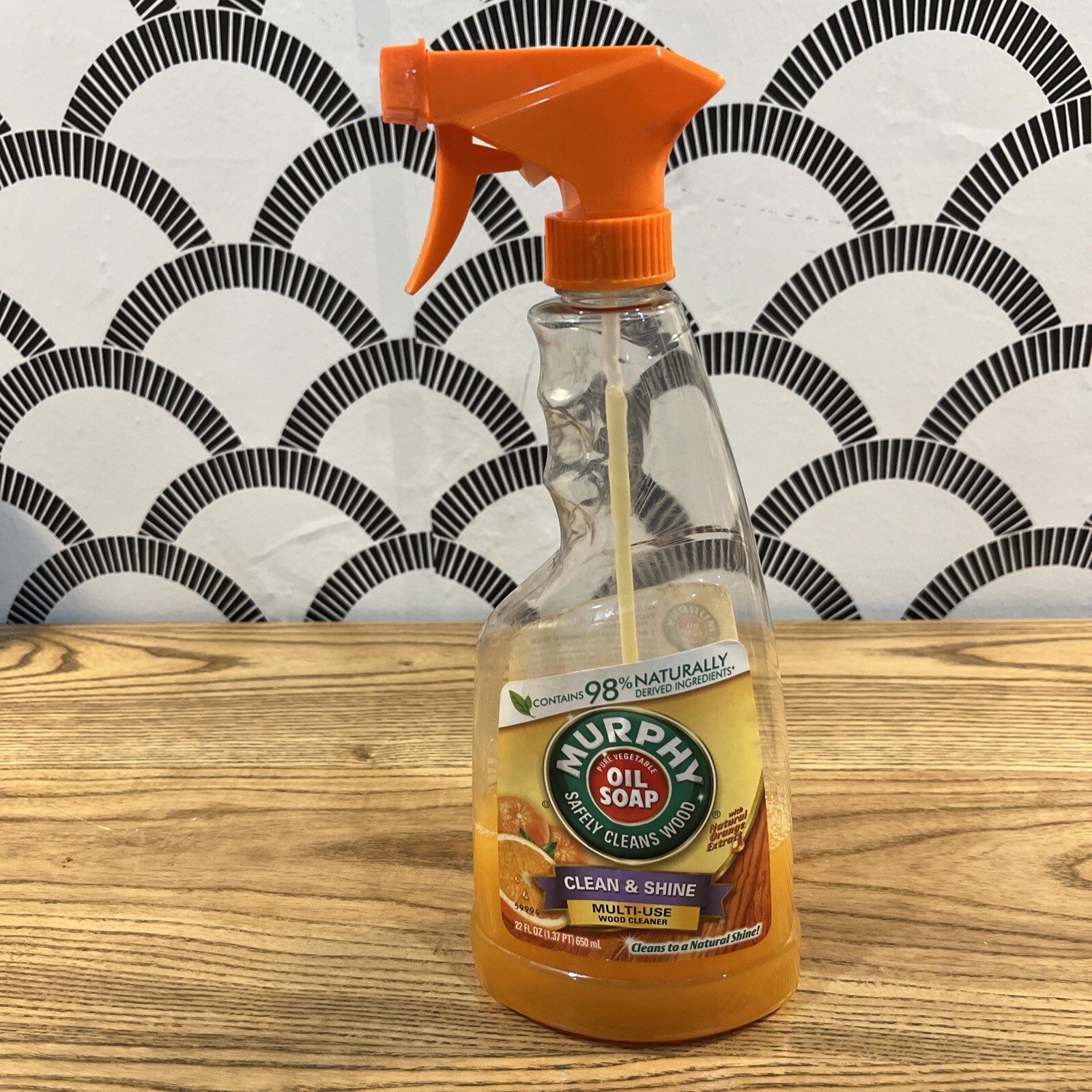 Older Version! Murphy Oil Soap-Clean&Shine Orange Wood Cleaner -45% remaining