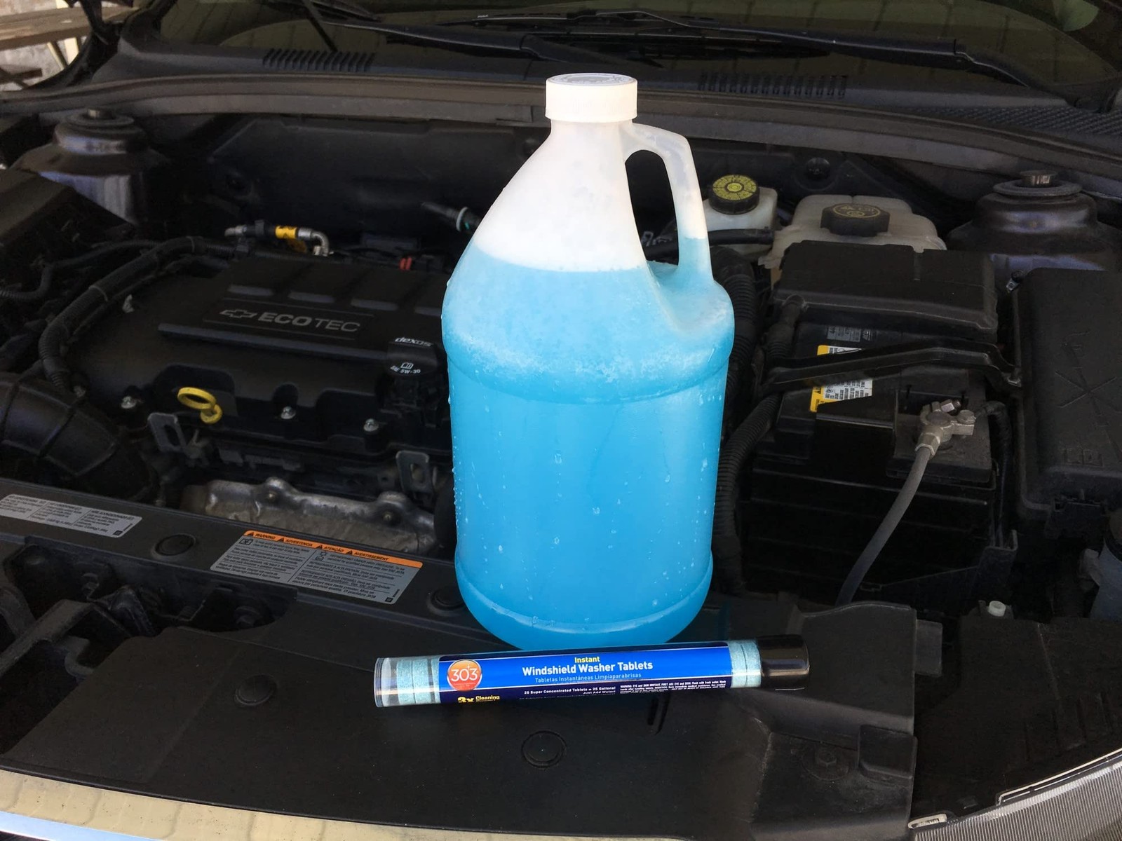 303 Instant Windshield Washer Tablets 25 Count Super Concentrated Cleaner Tabs