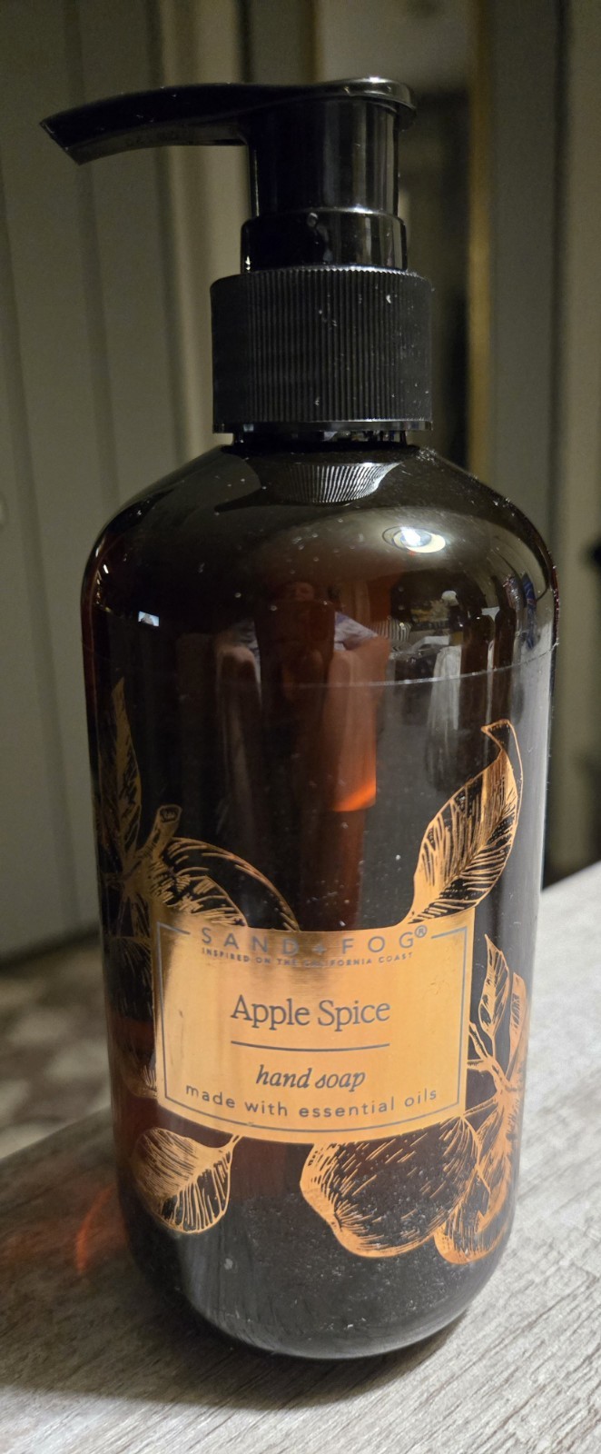 Sand + Fog APPLE SPICE Kitchen Essentials – Dish Soap/Spray/Hand Soap 10.1 Oz.