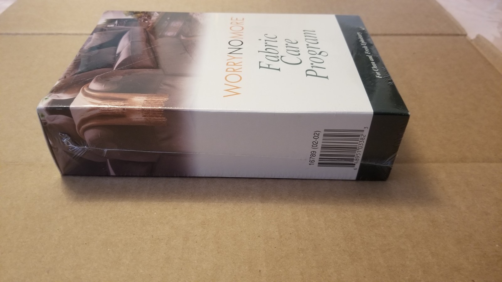 Worry No More Fabric Care Program kit clean & fresh upholstery New sealed