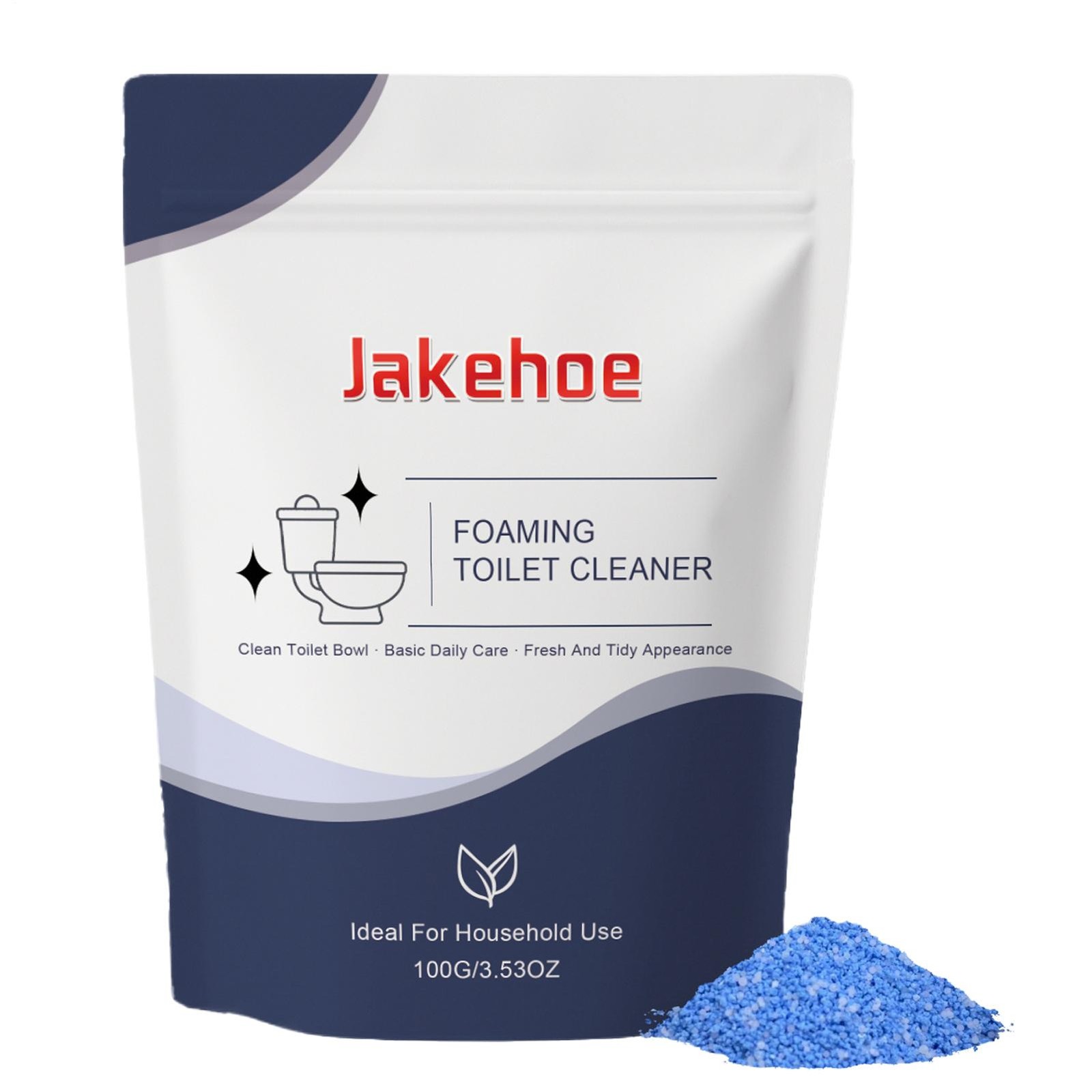 Foaming Cleaning Powder Fresh Scent Fast Dissolving Daily Care 100g