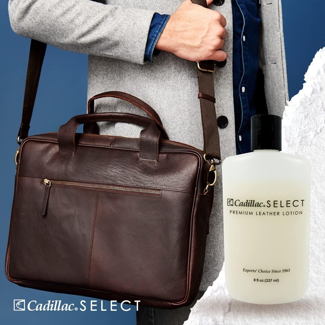 Select Leather Lotion Cleaner & Conditioner – 8 Fl Oz for Luxurious Leather Care