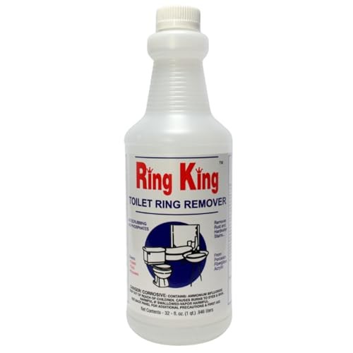 Ring King Toilet Bowl Cleaner Liquid 32oz No Scrubbing