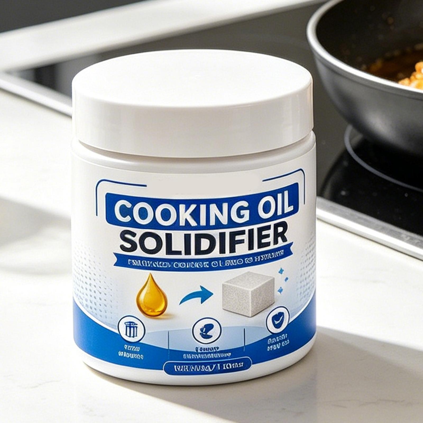 Instant Solidification Cooking Oil Solidifier, Cooking Oil Solidifier Powder, Gr