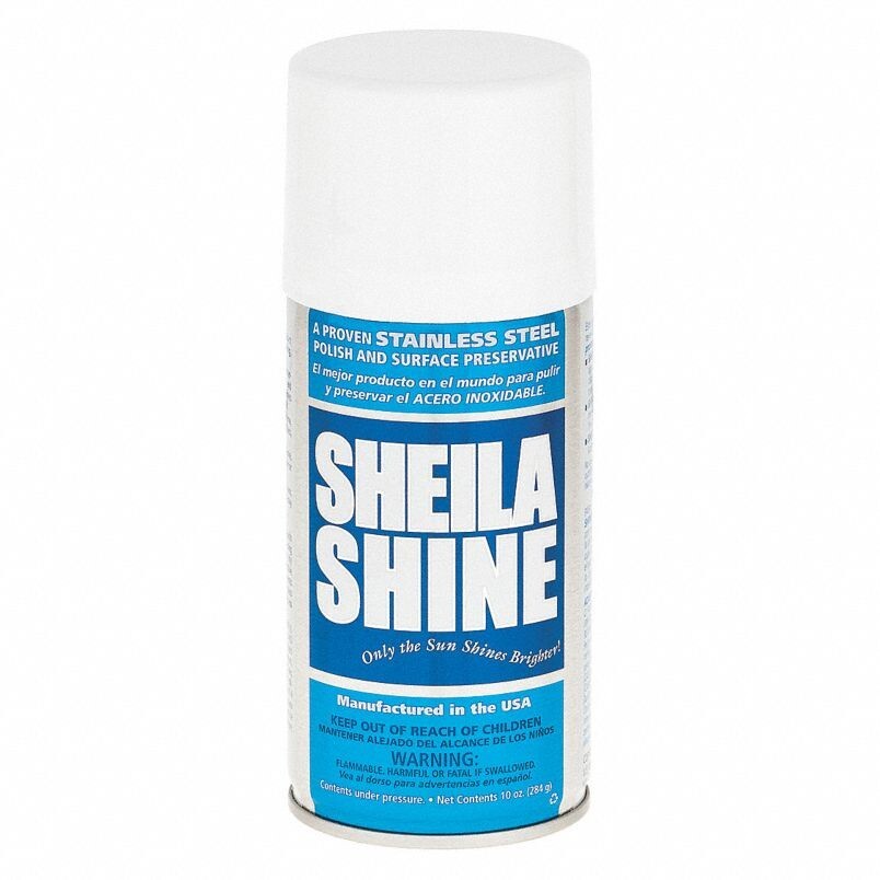 Sheila Shine 10 oz aerosol stainless steel cleaner and polish 10 oz