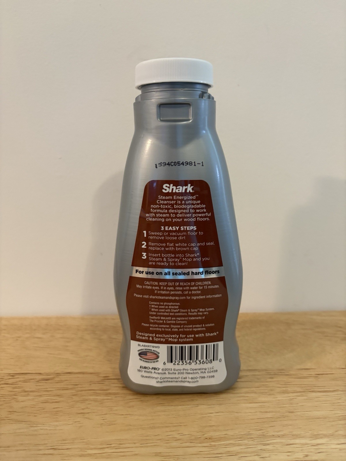 Shark Steam Energized Wood Floor Cleanser 20 Oz