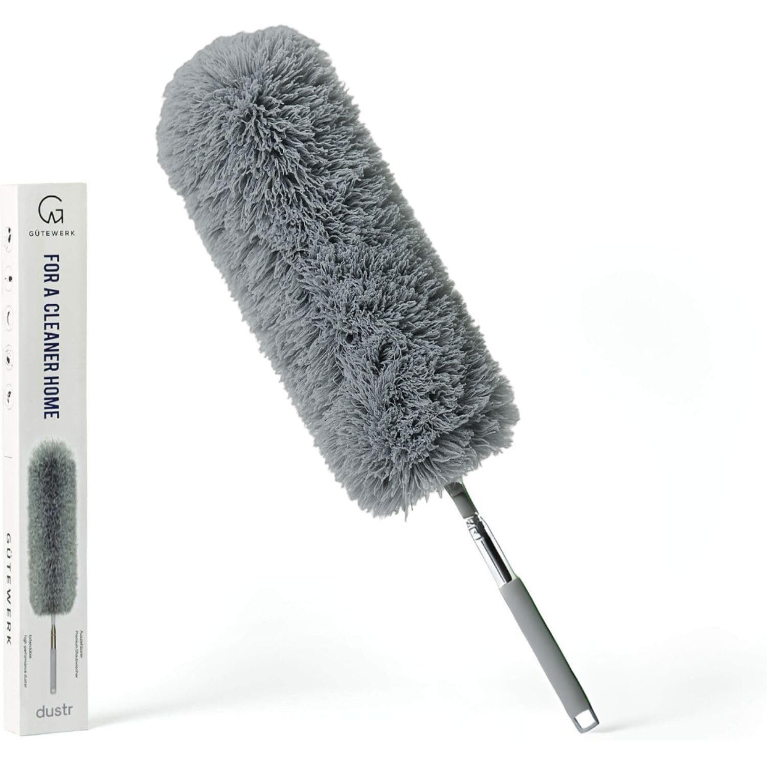 Extendable Feather Duster, Microfiber Duster, Ceiling Fan Duster, Feather Dus…