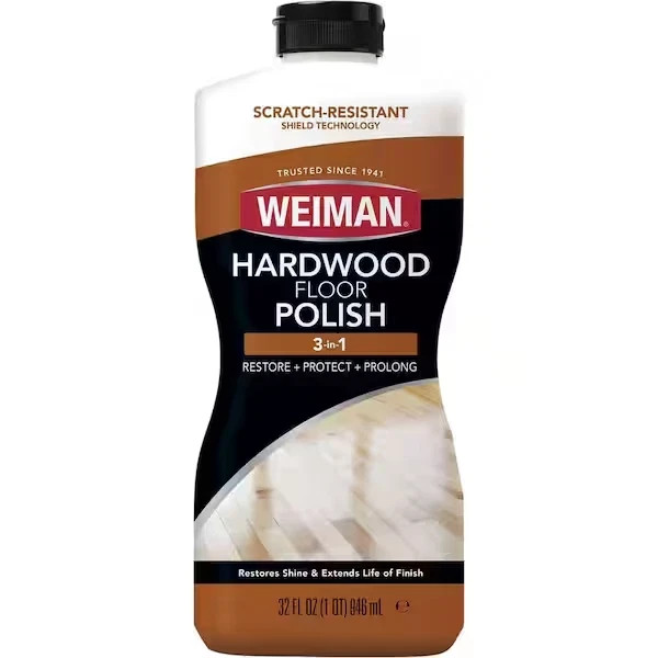 Weiman Wood Floor Polish and Restorer – 32 Ounce – High-Traffic Hardwood