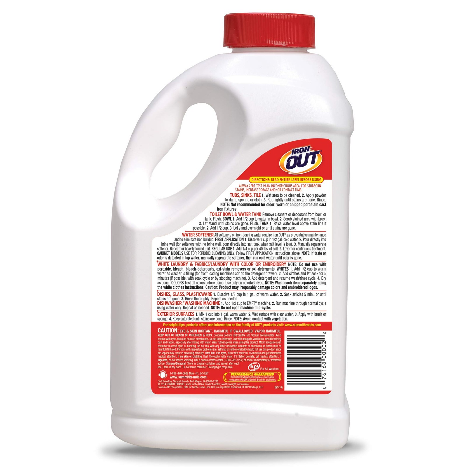 Rust Stain Remover Powder, 4 lb 12 oz, 2 Bottles