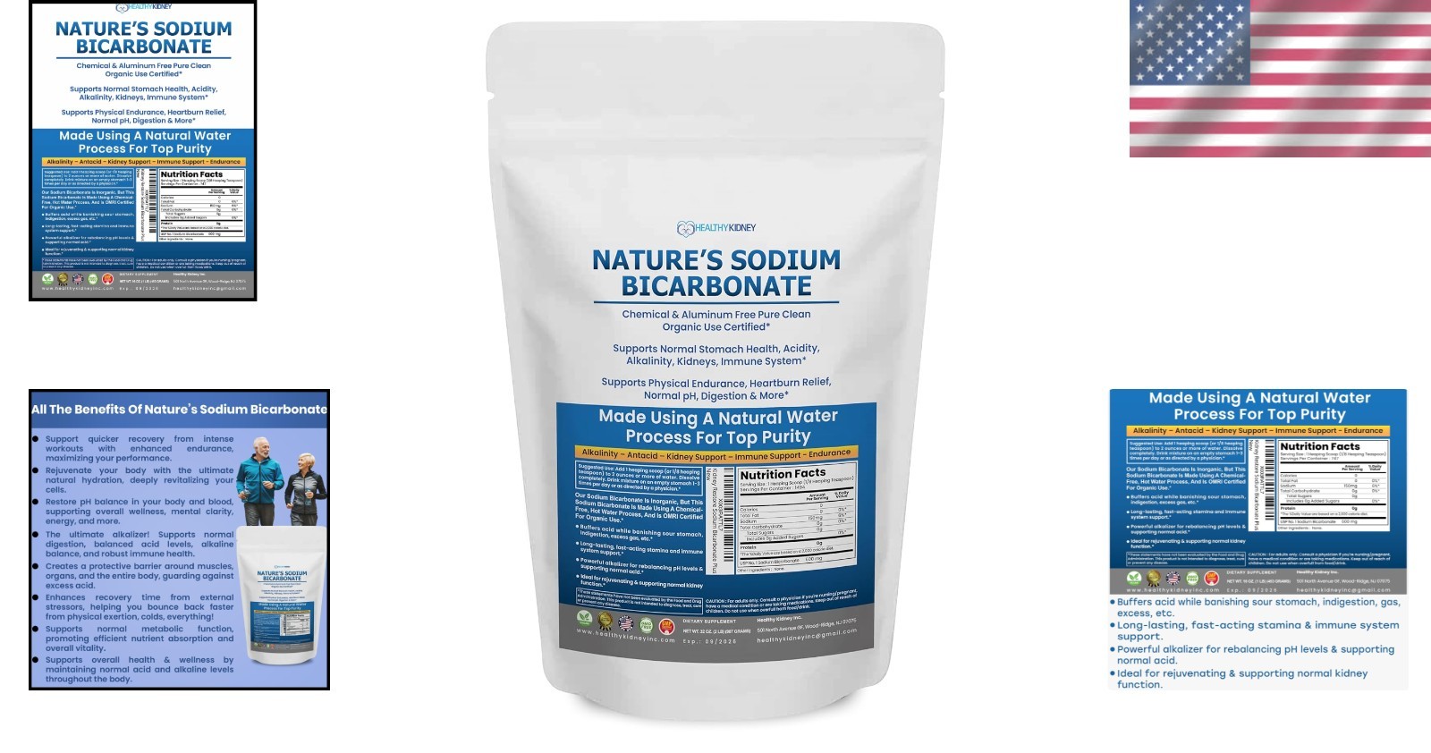 Pure Nature’s Sodium Bicarbonate for Health & Wellness