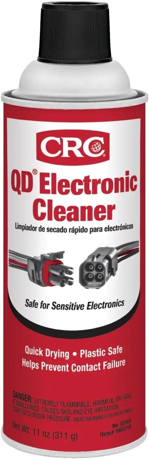 ELECTRIC ELECTRONIC EQUIPMENT CLEANER Liquid Quick Drying Plastic Safe 11 Wt Oz
