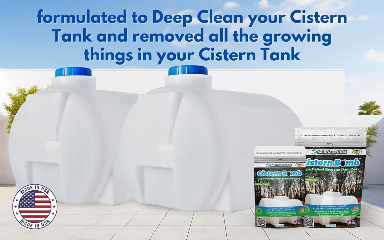 Cistern Tank Cleaner – Cistern Tank Bomb Cleaning Cleans your Cistern (100g
