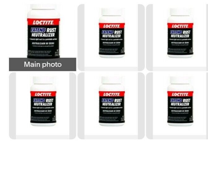 6 Loctite 8-Ounce Extend Rust Neutralizer, 1381192