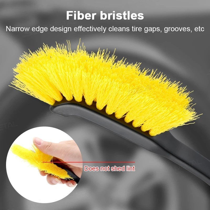 Car Wheel Tire Rim Cleaning Brush Detailing Washing Tool