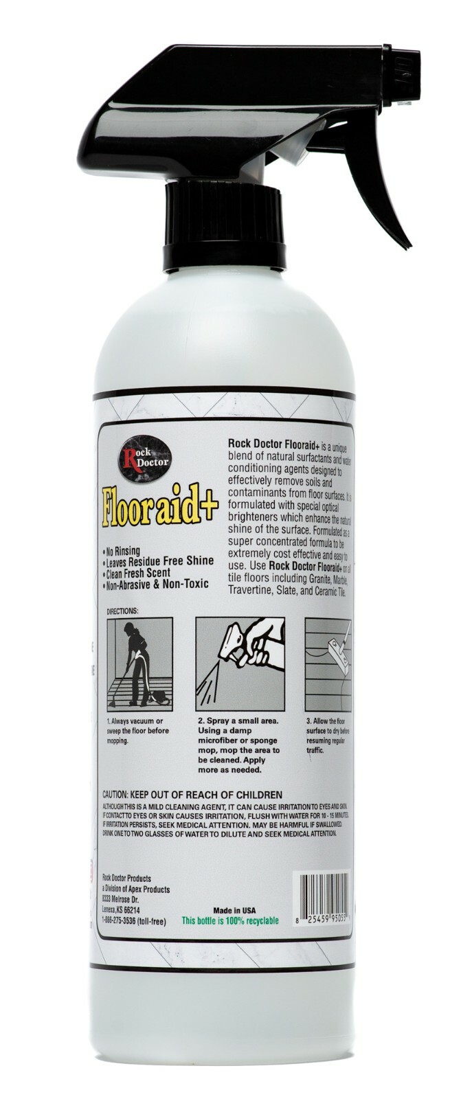 Flooraid+ Hard Surface Floor Cleaner – Apex 24oz Spray
