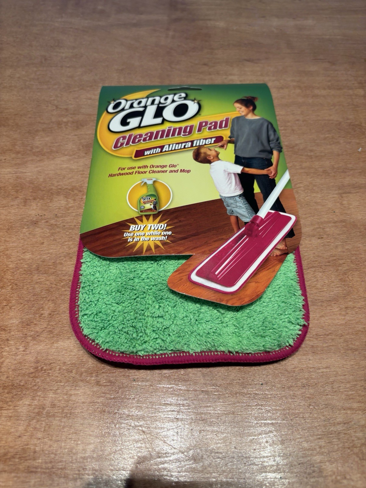 Orange Glo Microfiber Mop Cleaning Pad Refill Allura Care System Hardwood