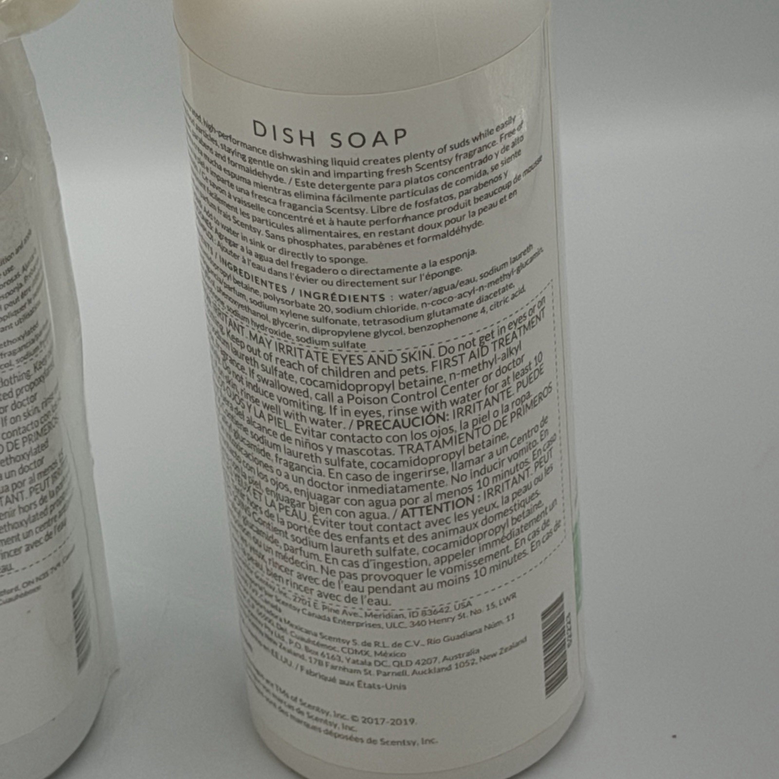 Scentsy Clean Aloe Water Cucumber Scent 16 fl oz Cleaner Combo Retired Scent New