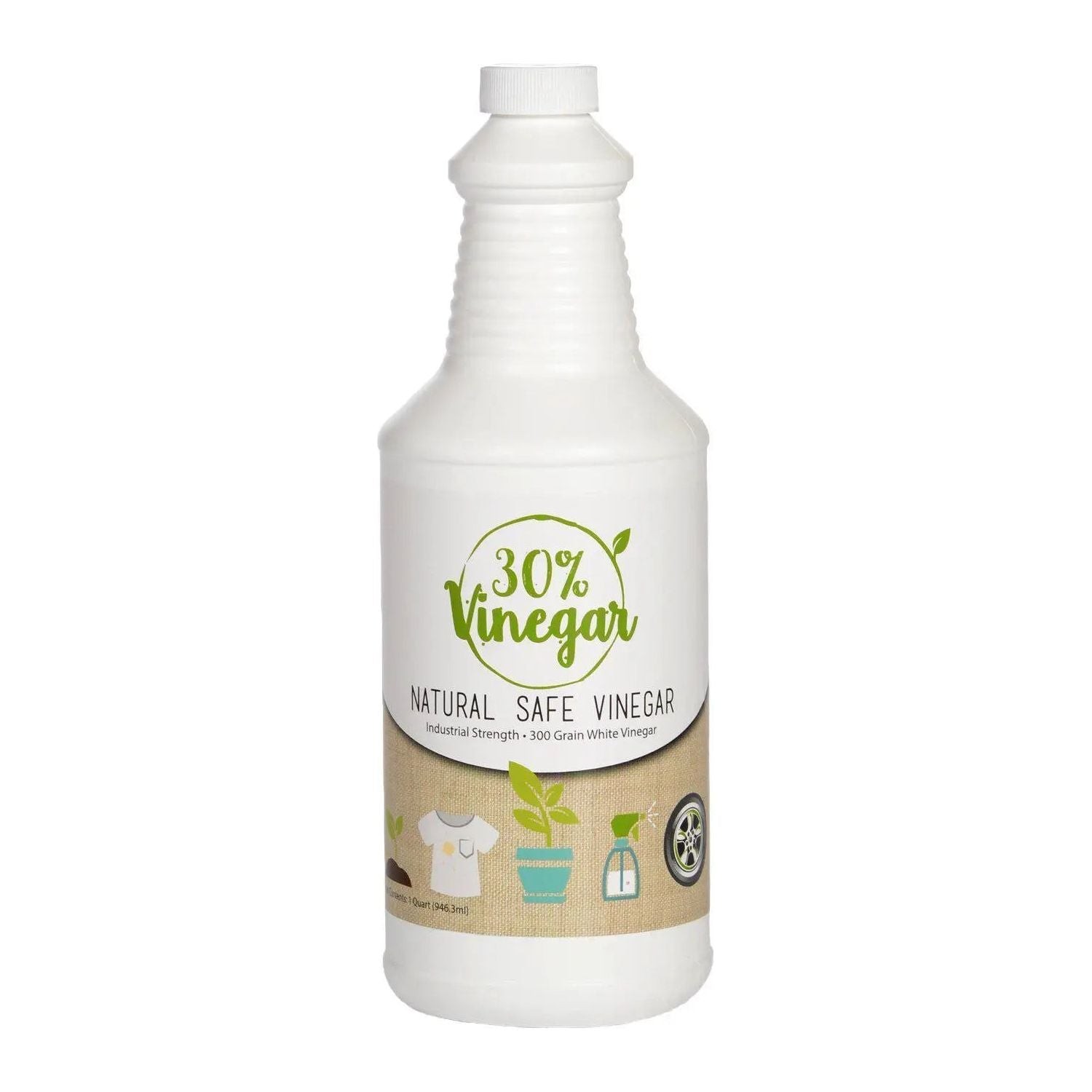 Crystal Blue 30% White Vinegar Concentrate Multi-Purpose Cleaner 1 Quart