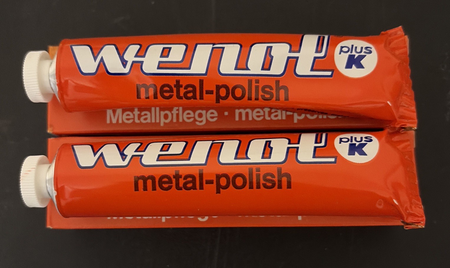 Original Red Wenol Plus K 2 Pack 50g Each.