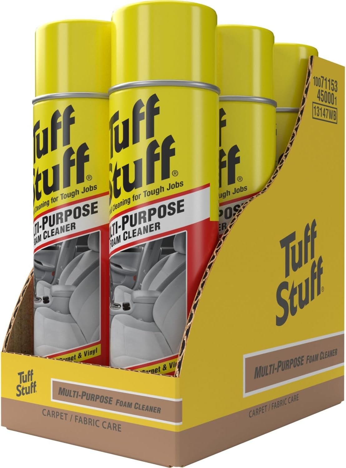 Tuff Stuff Multi-Purpose Foam Cleaner – 22 Oz – Car Interior, Furniture, Carpet