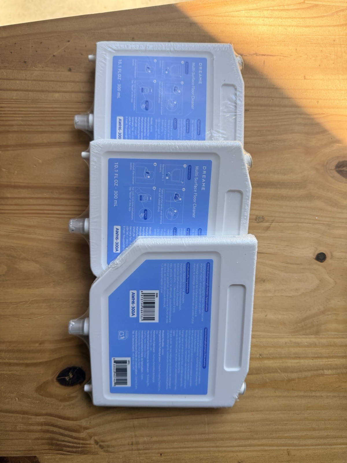 DREAME Multi-Surface Floor Cleaner AWH6-300A 3 Bottles 10.1 FL OZ Eacht