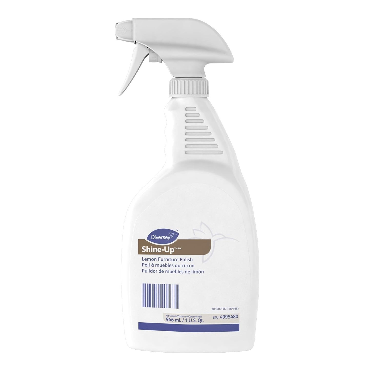 Shine Up Lemon Polish – 32 oz Multi-Surface Cleaner for Wood & More, No Residue