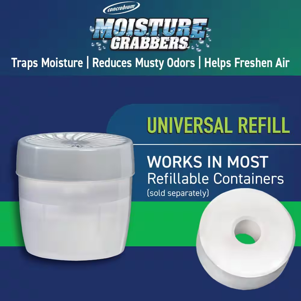 12.3 Oz. Moisture Grabber Fragrance Free Refill Tablets Mold & Mildew Product (C
