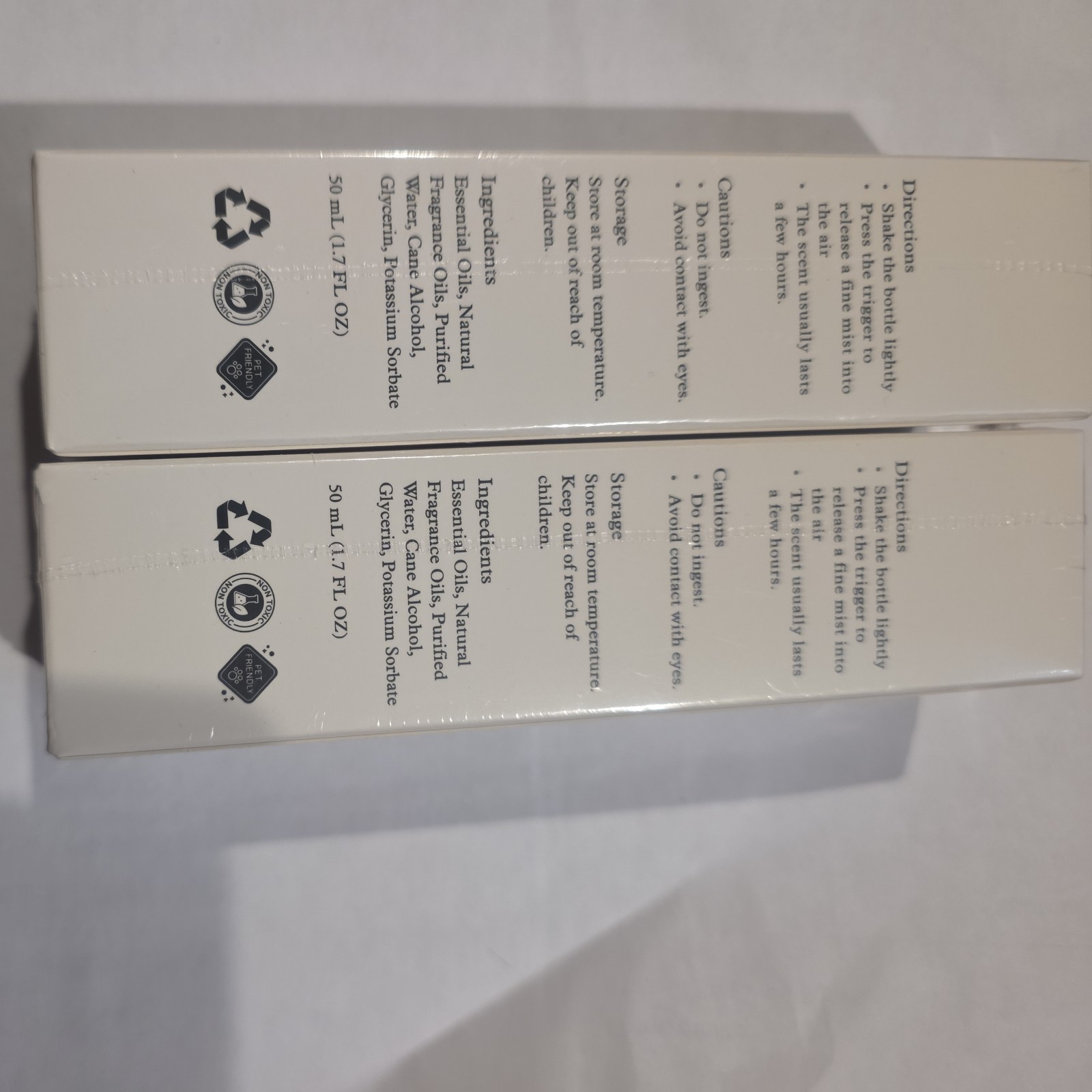 Set 2 New Blyss Heart Breaker Fine Mist Spray 50 Ml Non Toxic Natural Scented