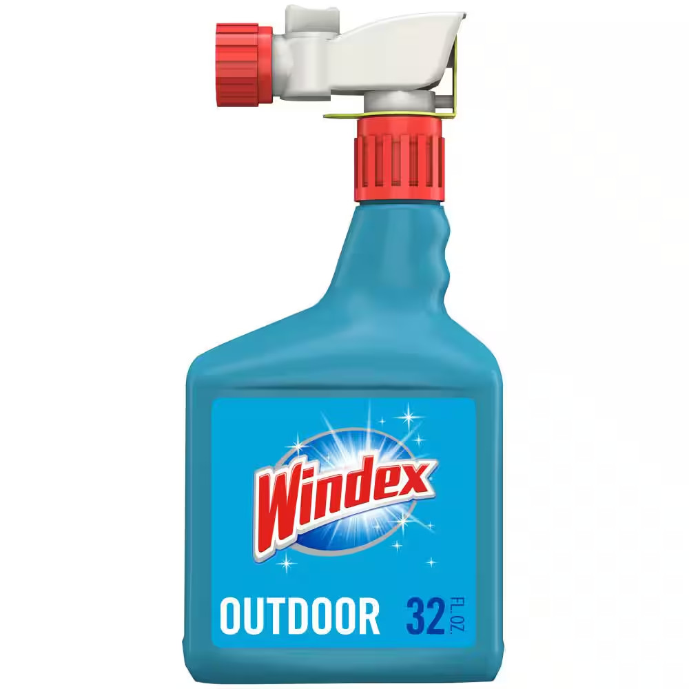 32 Fl. Oz. Blue Bottle Outdoor Glass Cleaner Sprayer (2-Pack)