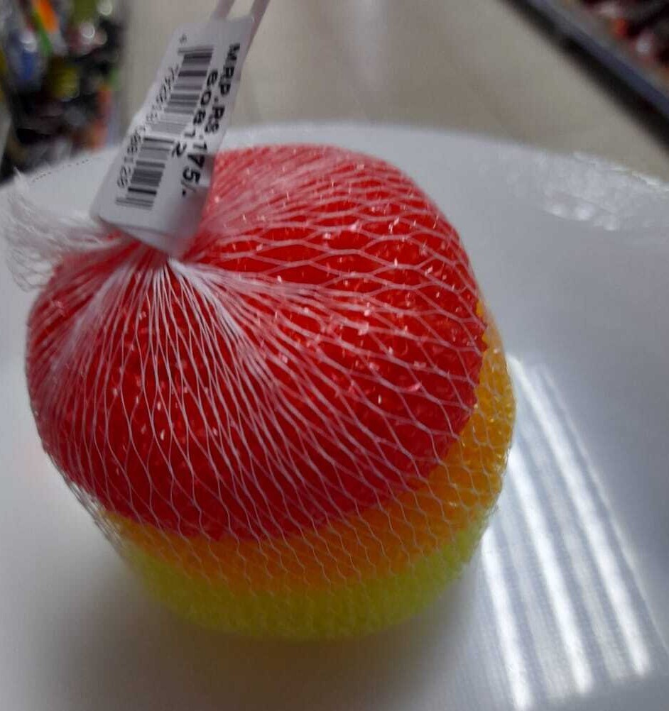 3pcs Cleaning Nylon Plastic Scrubber Kitchen Dish Pot Pan Washing Plastic Mesh