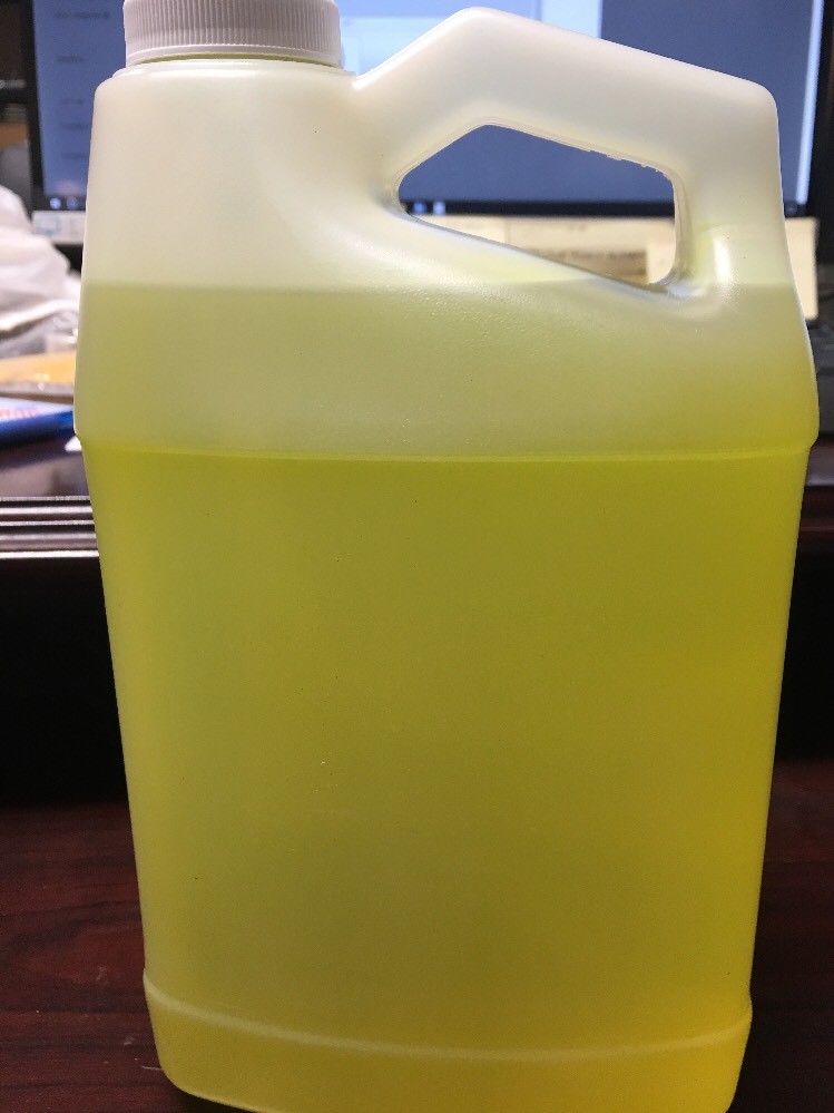 Food Service Degreaser, Yellow ,3M, 7A. 39CZ54 Yield per Container 149 Gallons.!